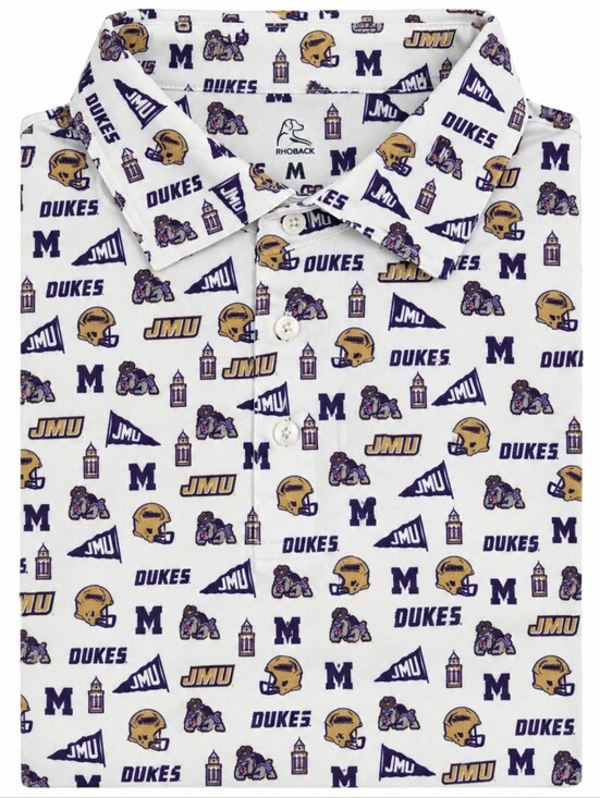 Rhoback Other - Rhoback JMU Dukes Polo Shirt